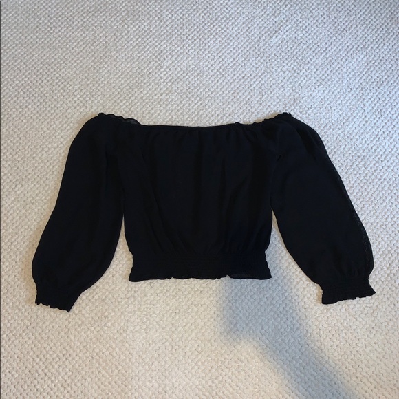 ralph lauren off the shoulder top - Picture 2 of 3